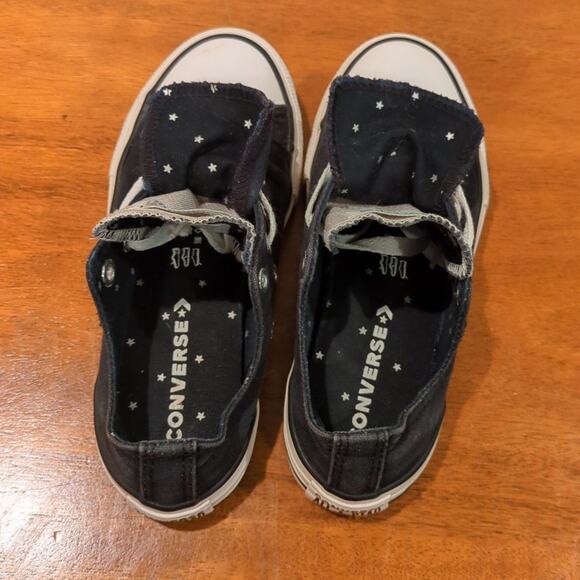 Converse All Star Chuck Taylor Low Double Tongue Sneaker big kids 1 - Picture 6 of 9